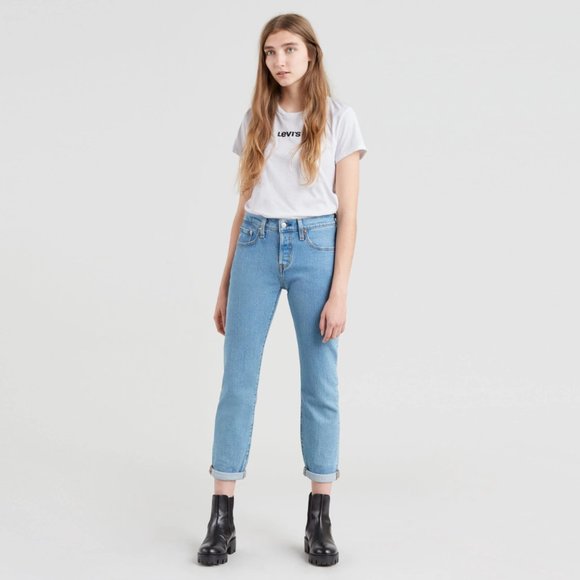 levi's 501 tapered women's